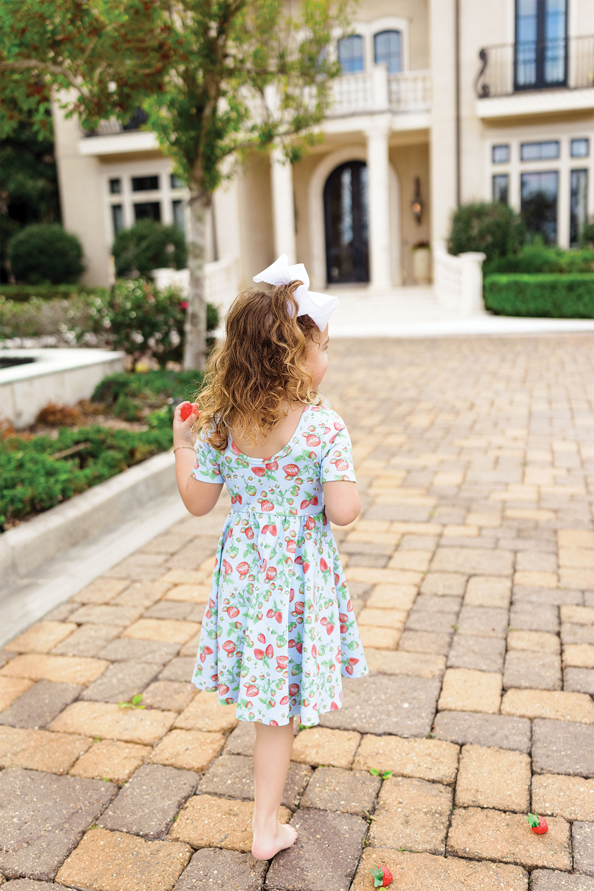 Strawberry Fields Organic Cotton Twirl Dress – Nola Tawk