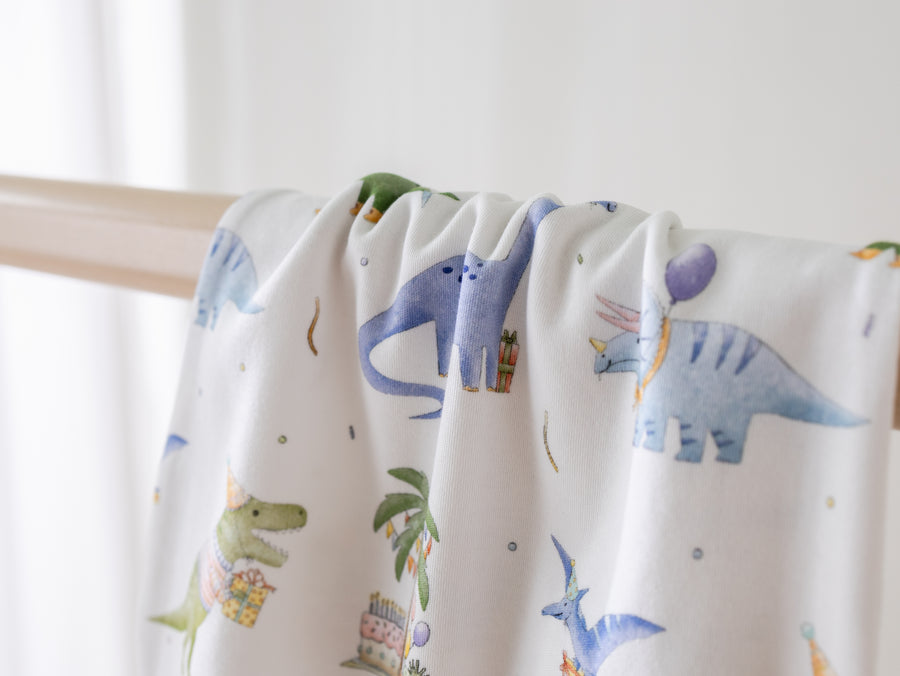 Dino-mite Organic Cotton Birthday Pajamas