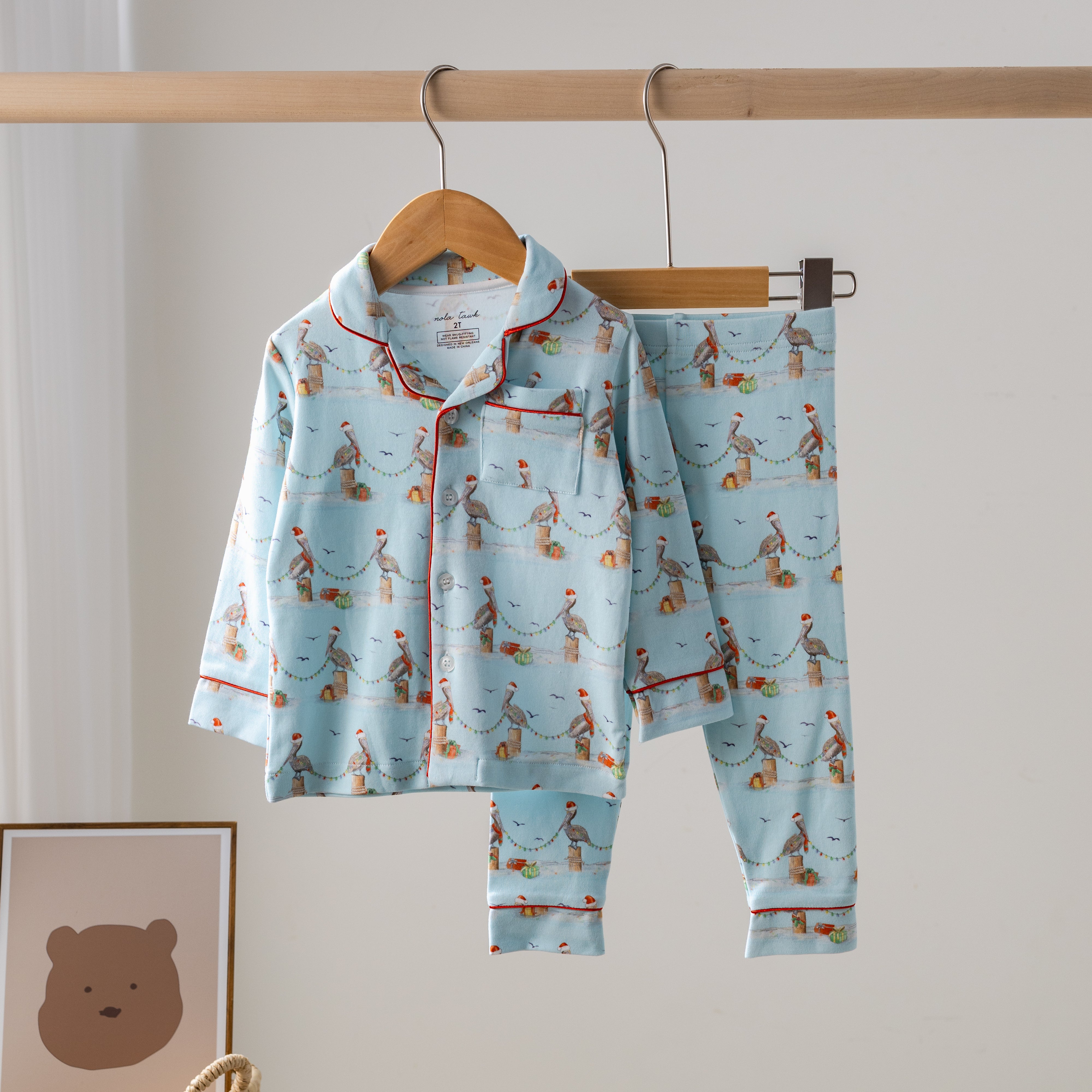Pelican Wonderland Organic Cotton Pajama – Nola Tawk