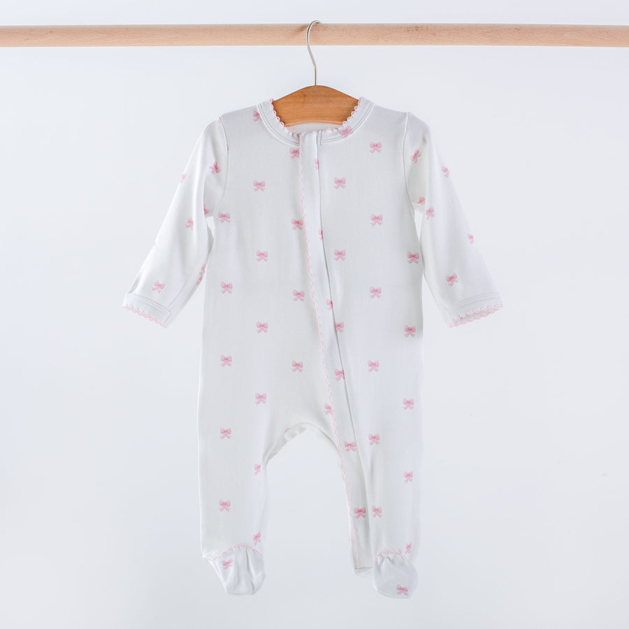 Baby Basics: You Are Bow-tiful Organic Cotton Pajama