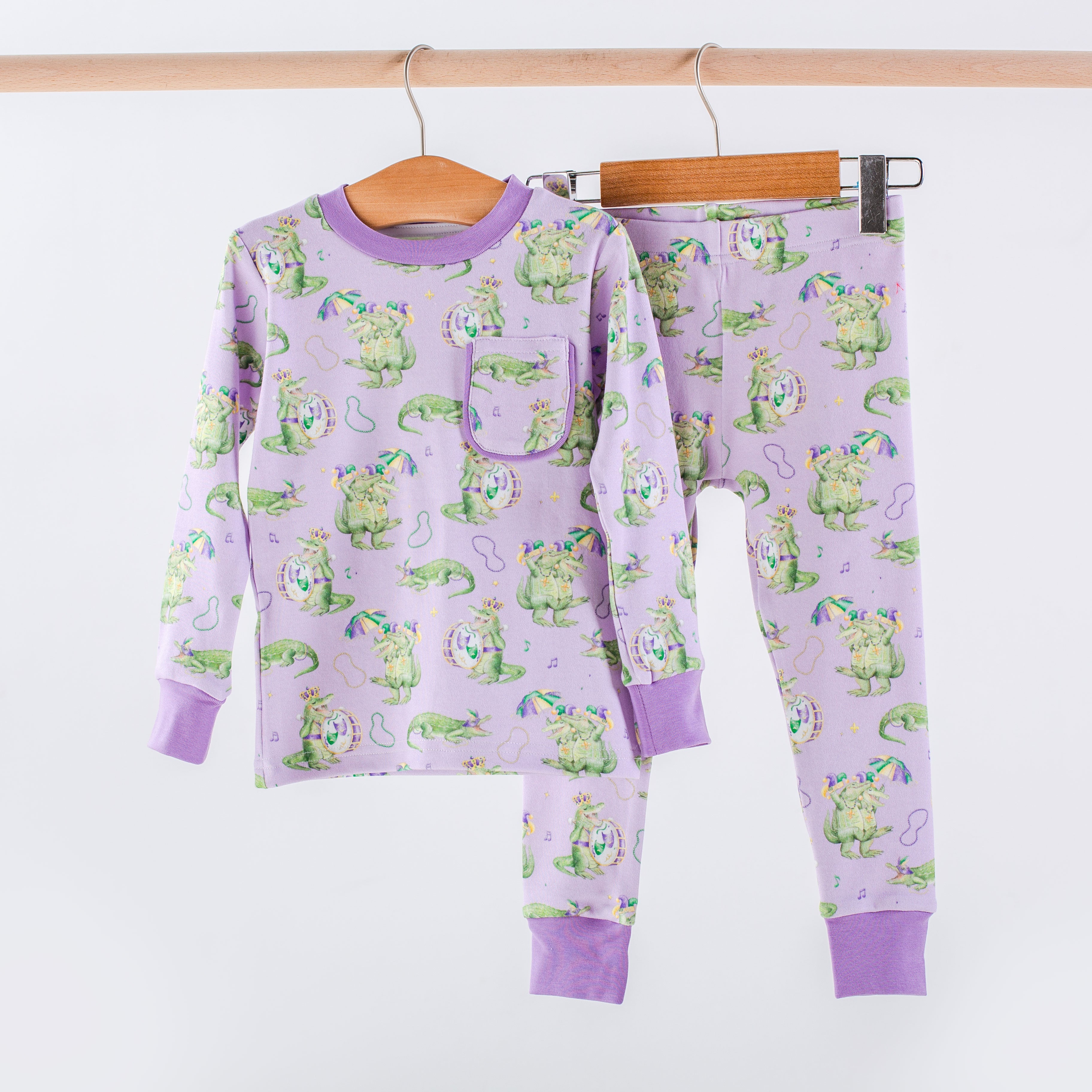 Gator Gras Organic Cotton Pajama – Nola Tawk