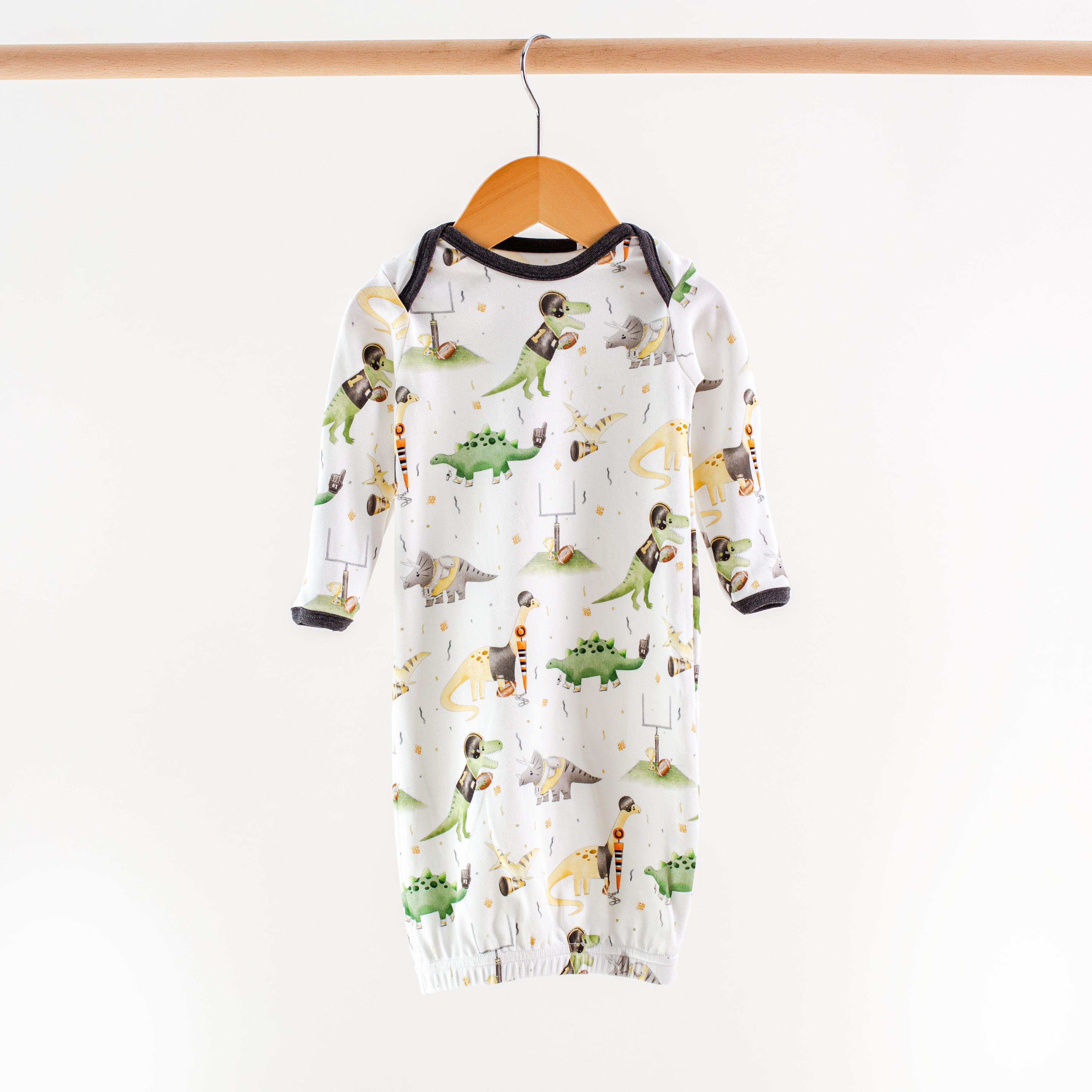 Saints Dinos All-Stars Organic Cotton Kids Pajamas – Nola Tawk