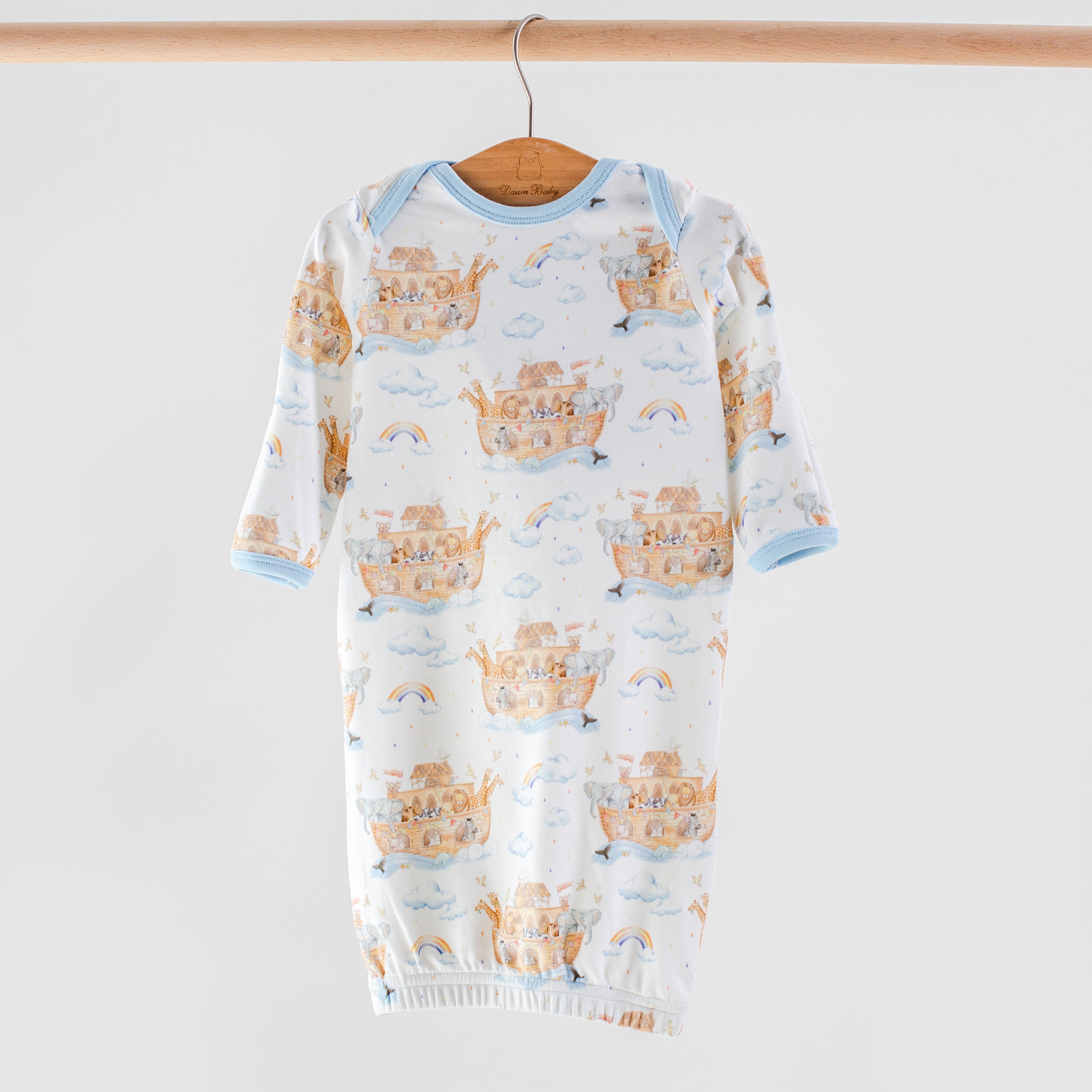 All Aboard Noah's Ark Organic Cotton Kids Pajamas – Nola Tawk