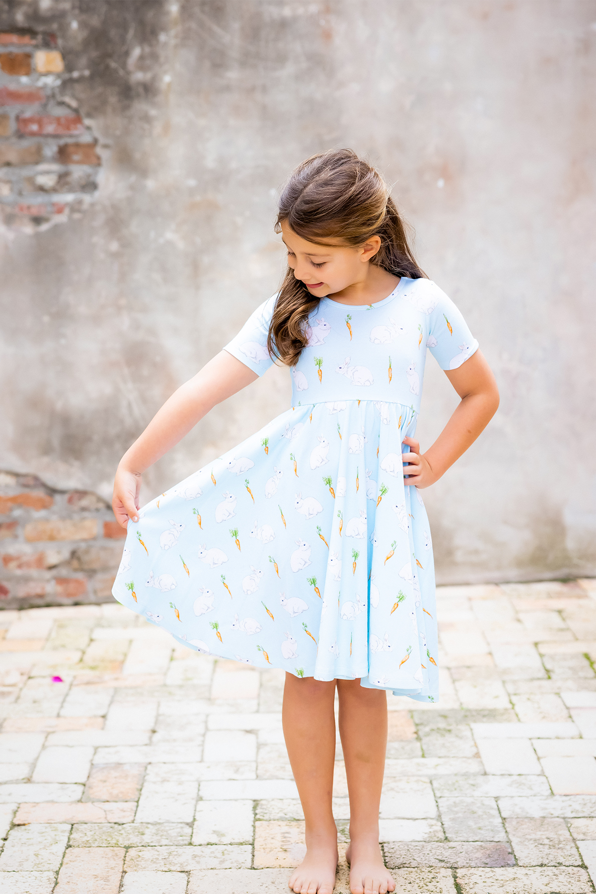ワンピース Little cotton clothes Hannah Dress 7-8y Hannah Dress Patchwork Print– Little Cotton Clothes
