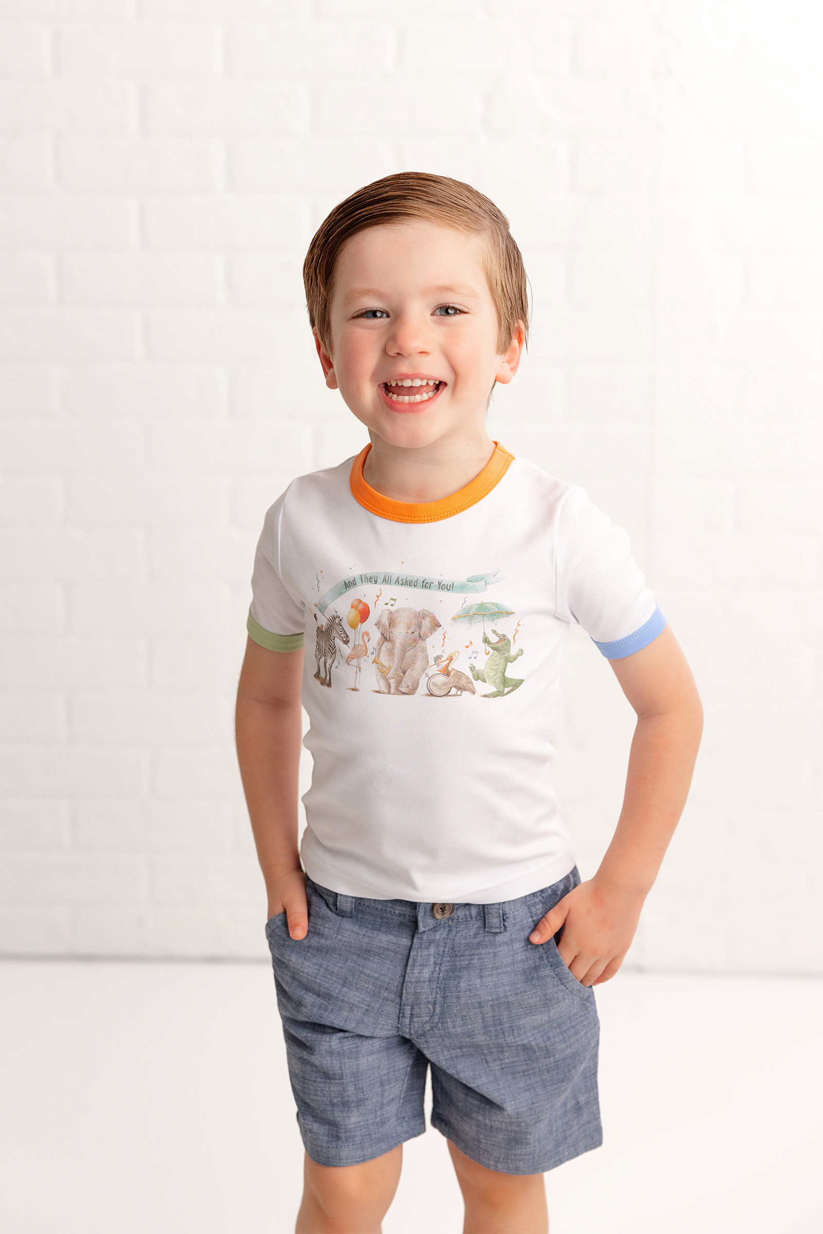 And They All Asked for You Organic Cotton Kids Tshirt – Nola Tawk