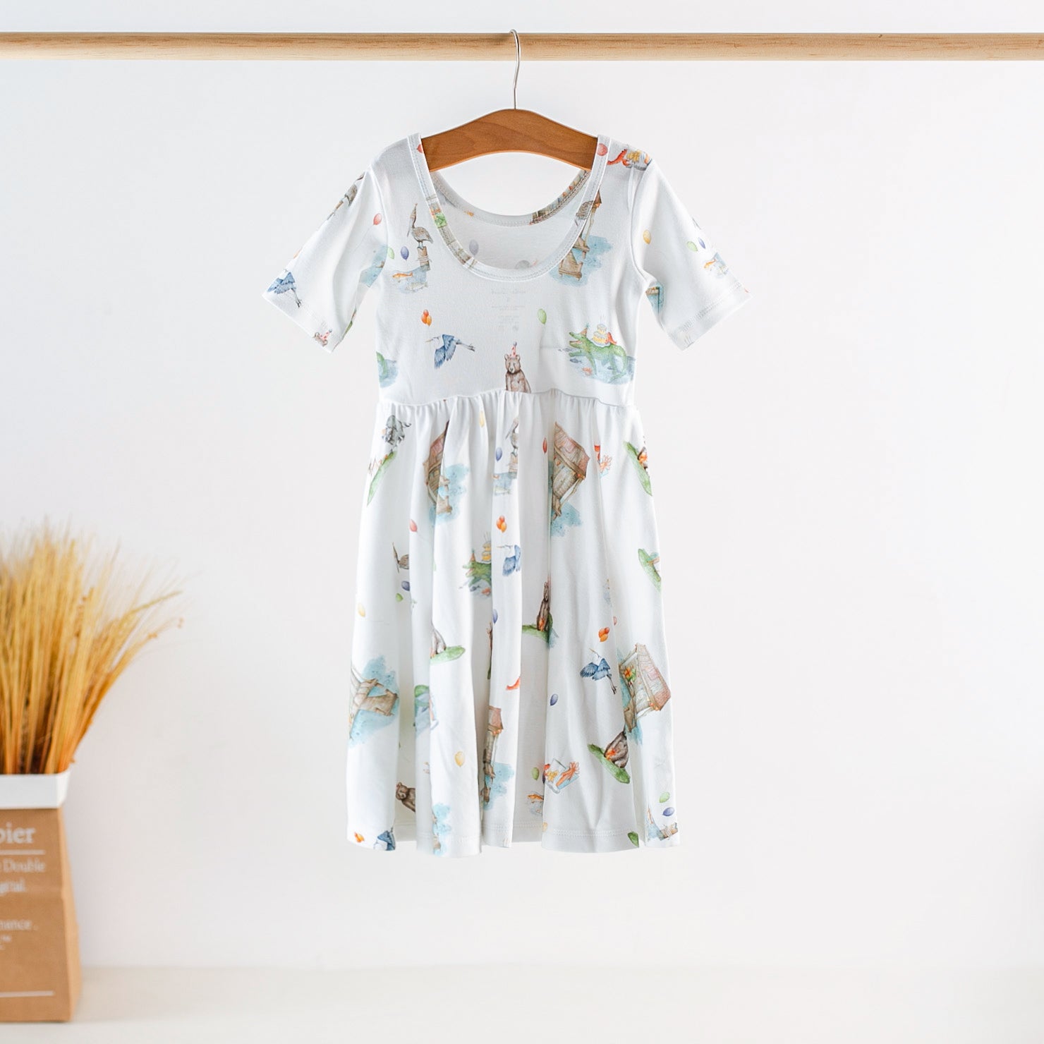 Bayou Birthday Organic Cotton Dress for Kids Nola Tawk Bayou Birthday Organic Cotton Dress for Kids Nola Tawk