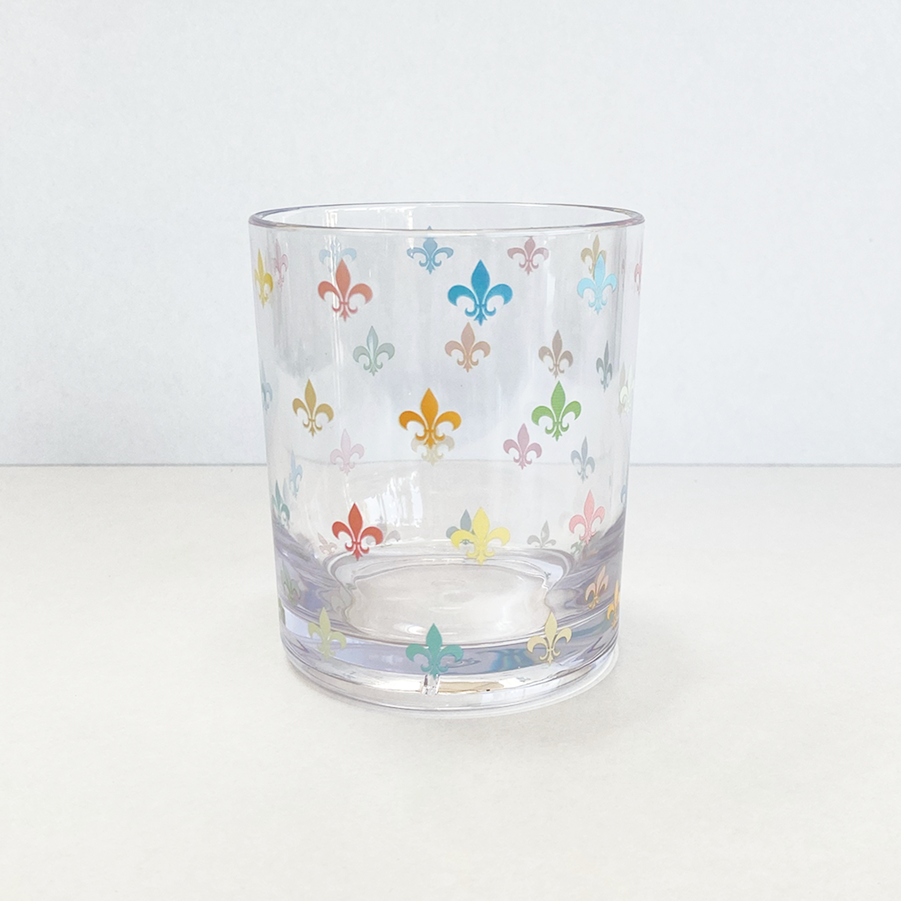 Fleur De Lis Acrylic Drinking Glasses – Nola Tawk