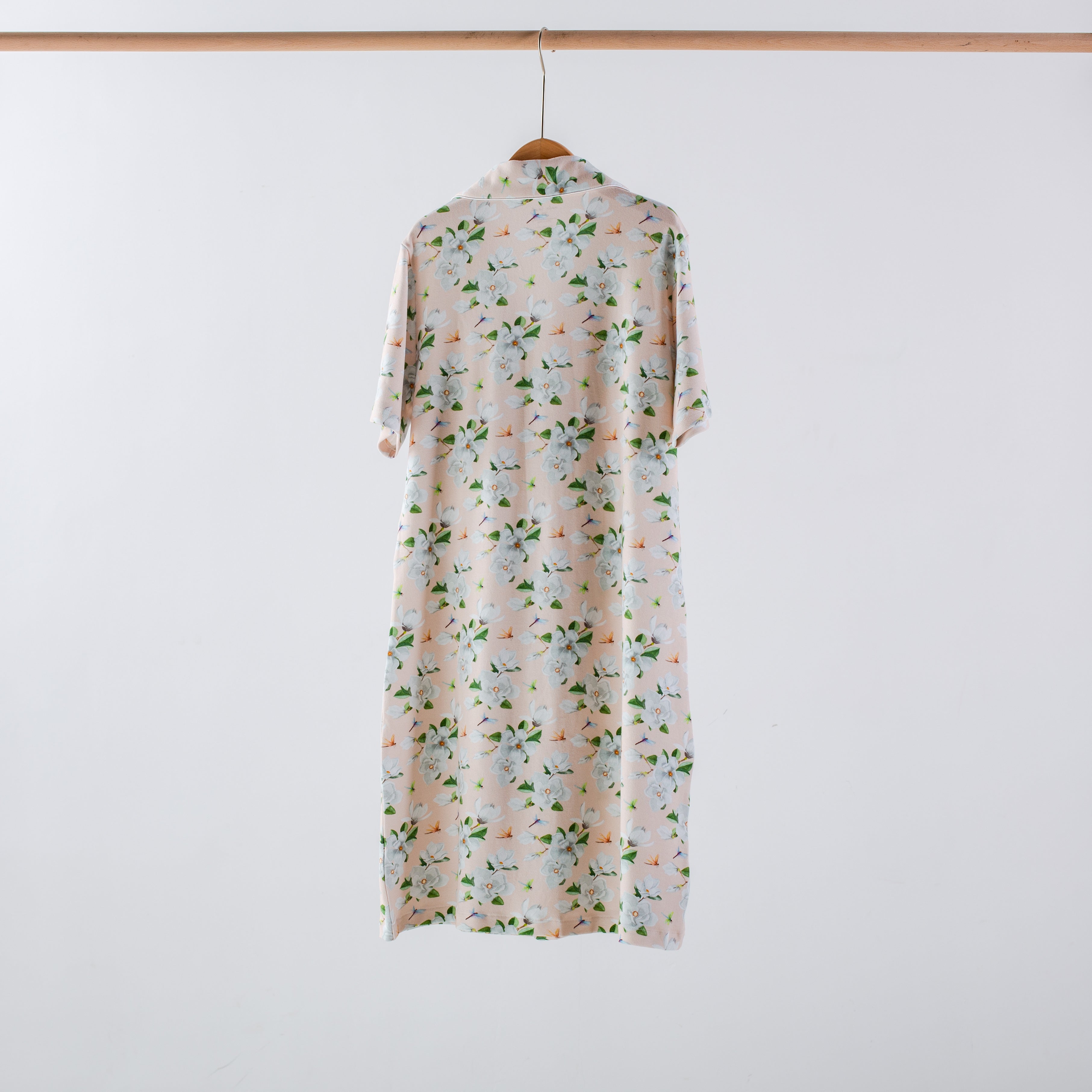 organic cotton pajama dress Papinelle | Jada Organic Cotton Knit Nightgown