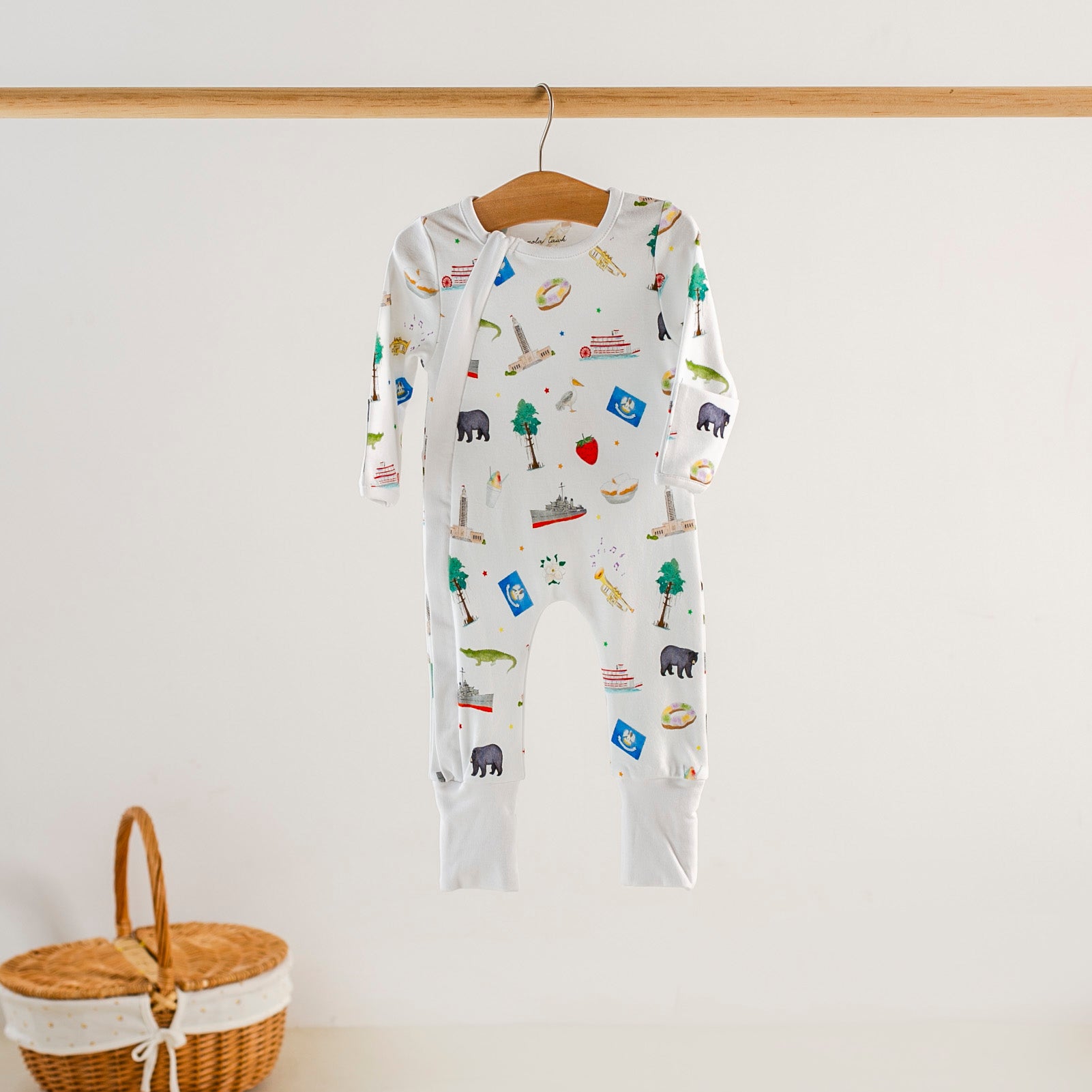 Bayou Birthday Organic Cotton Kids Pajamas – Nola Tawk