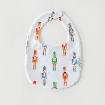 Nutty or Nice Organic Cotton Bib