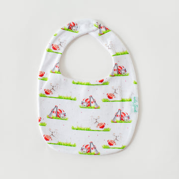 Mascot Mania in Georgia Organic Cotton Baby Bib