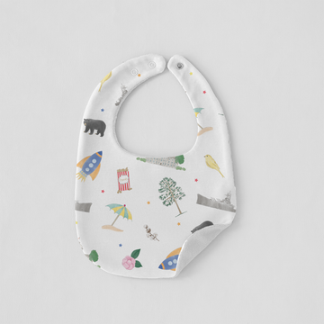 Alabama Kids Organic Cotton Baby Bib