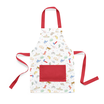 Texas Kid's Apron (Pre-Order Arriving Fall 2025)