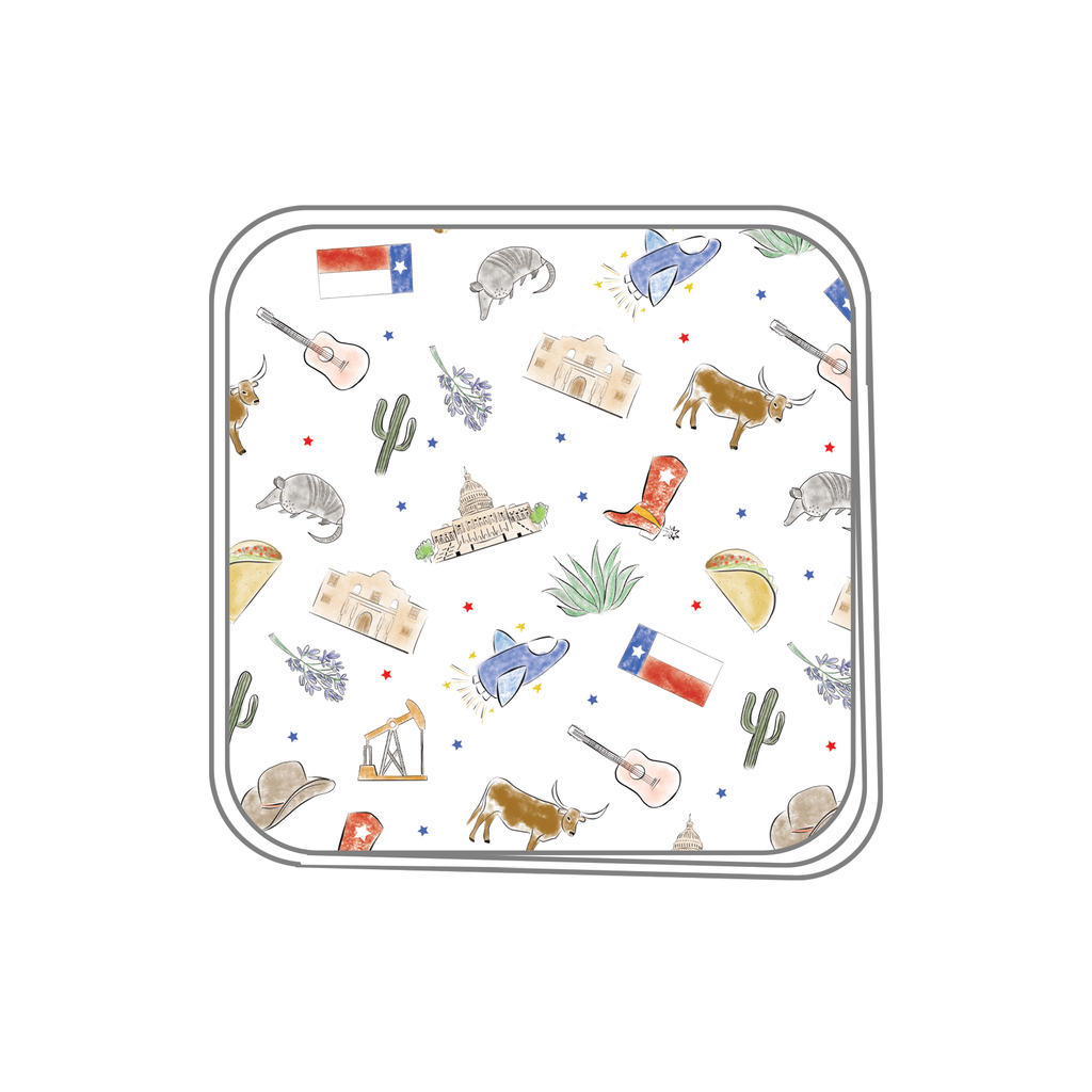 Texas Kids Organic Cotton Swaddle Blanket (Pre-order Arriving Spring 2027)