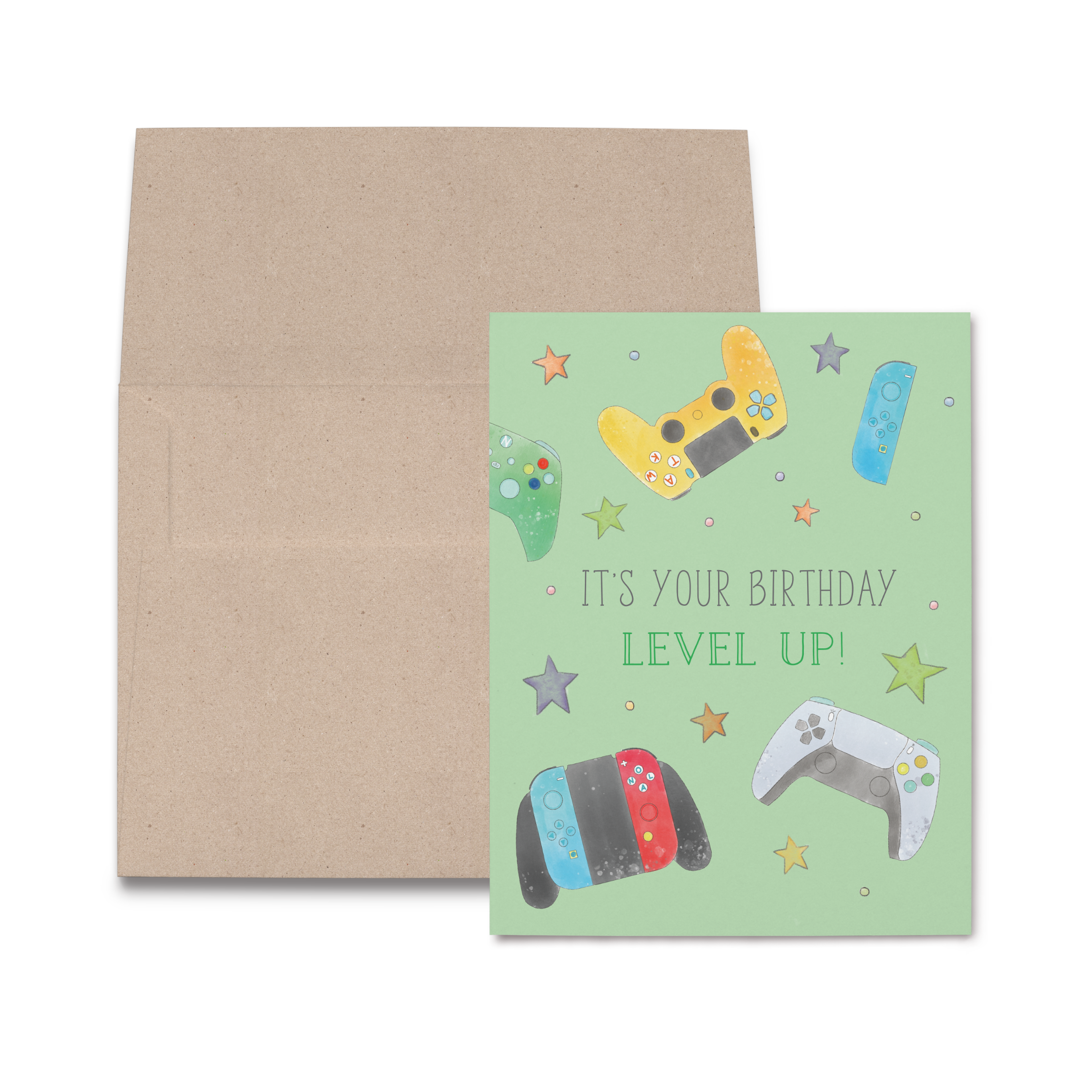 Level Up Birthday Card – Nola Tawk