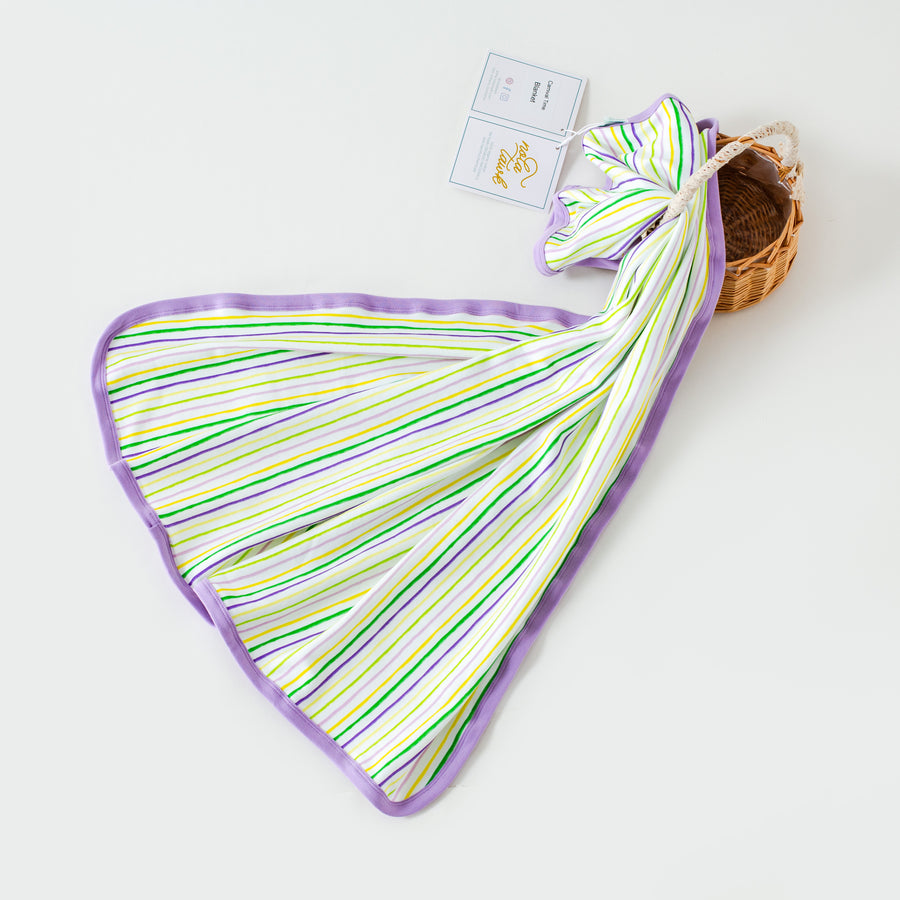 Carnival Time Organic Cotton Baby Blanket