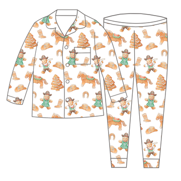 Cookie Roundup Organic Cotton Pajama (Pre-Order Arriving Fall 2024)