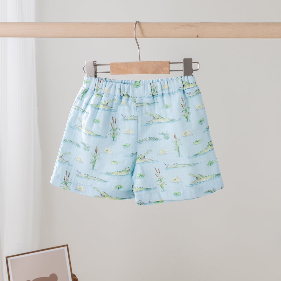 Gator Games Organic Muslin Shorts (Pre-Order Arriving Spring 2025)