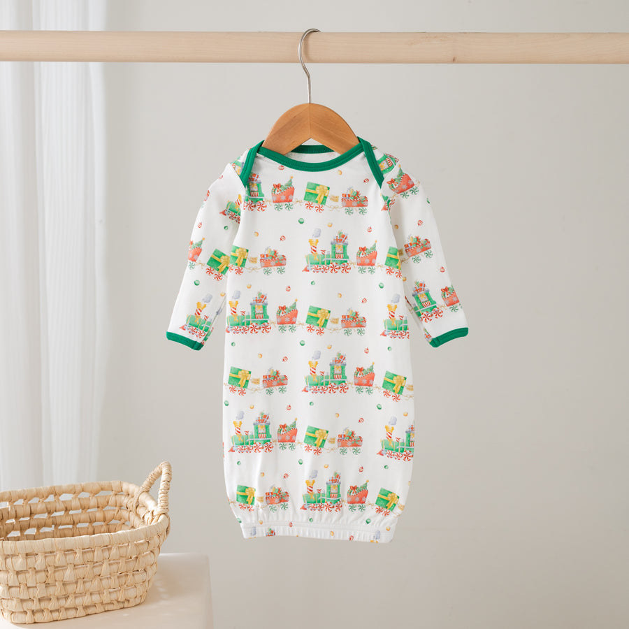 Santa's Sweet Express Organic Cotton Pajama