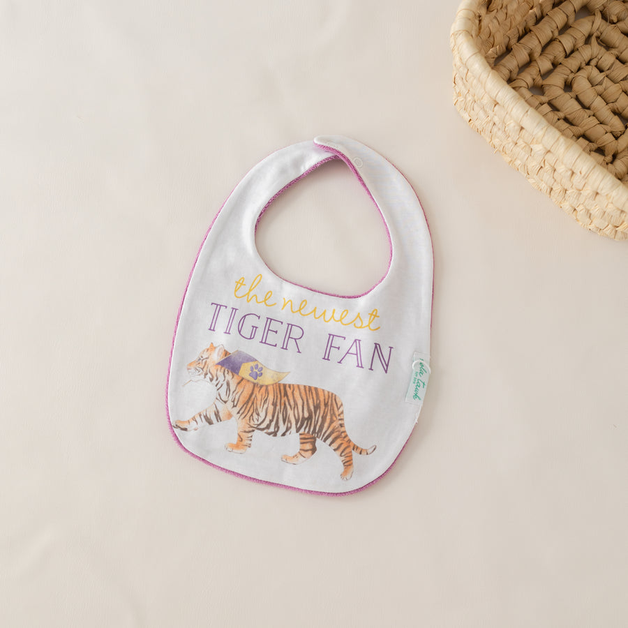 The Newest Tiger Fan Organic Cotton Baby Bib