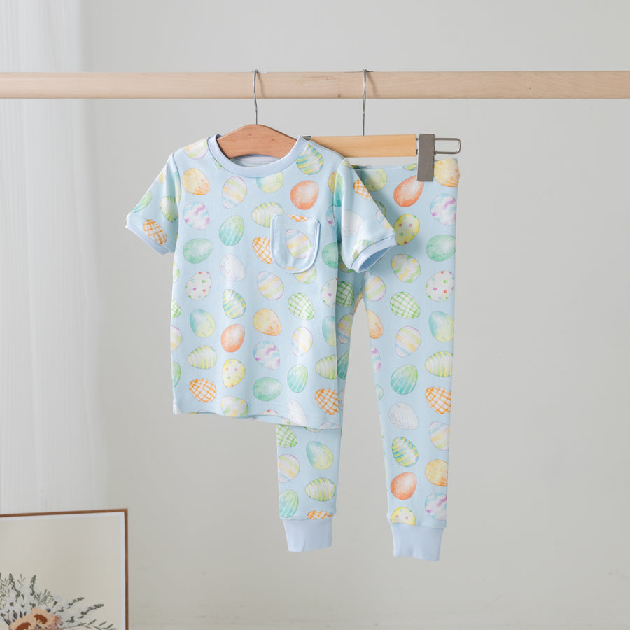 The Hunt is On Easter Organic Cotton Pajama Set (Pre-Order Arriving Spring 2025)