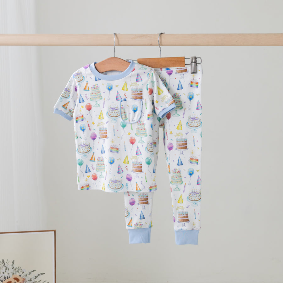 Happy Birthday Cotton Pajama Set (Pre-Order Arriving Spring 2025)