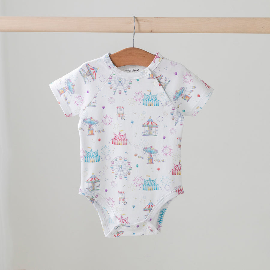 Carnival Magic Organic Cotton Onesie (Pre-Order Arriving Spring 2025)