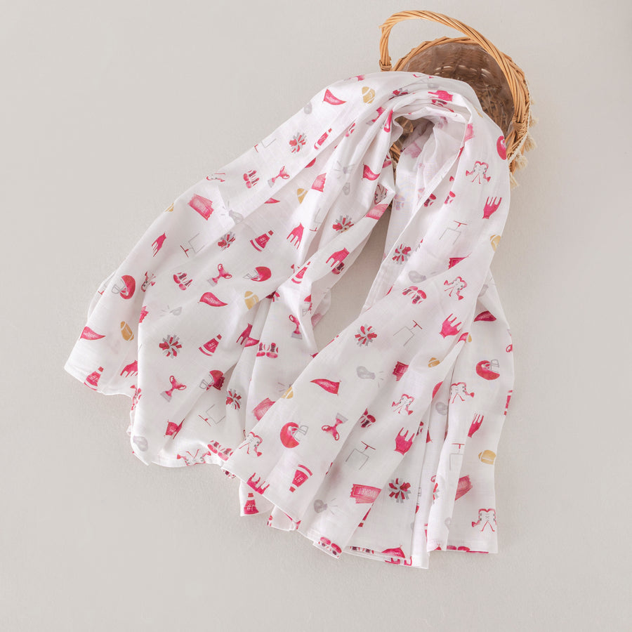 Let's Go Alabama Tigers Organic Muslin Blanket