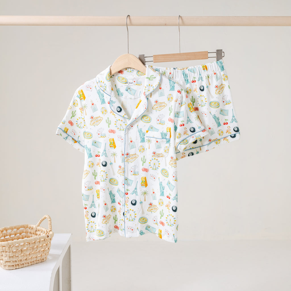 Las Vegas Women's Organic Cotton Pajama Top