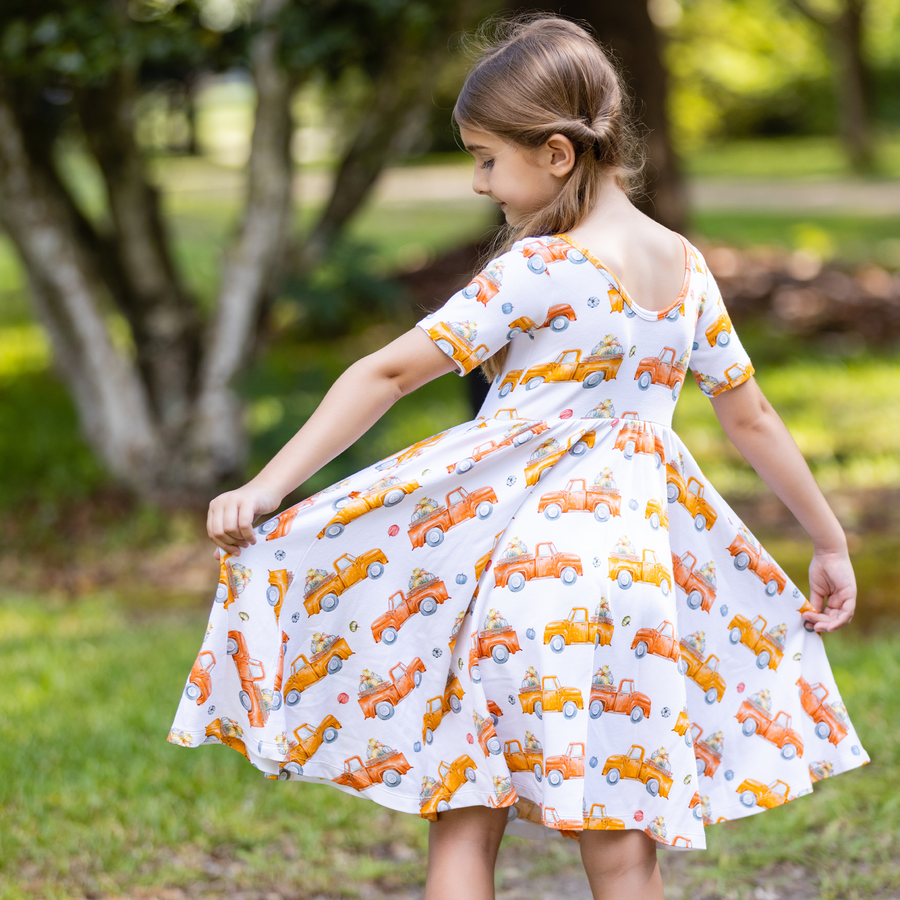 Happy Harvest Organic Cotton Twirl Dress