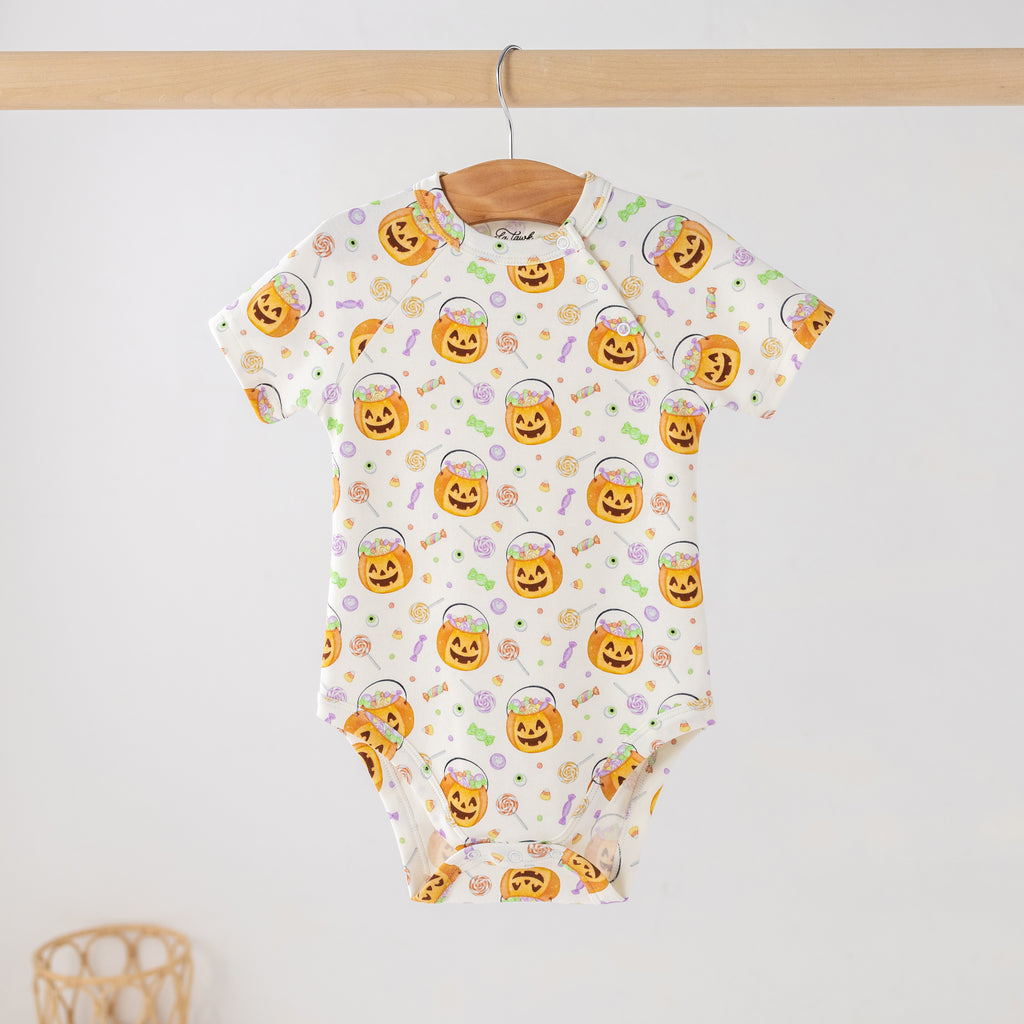 No Tricks, Just Treats Organic Cotton Onesie