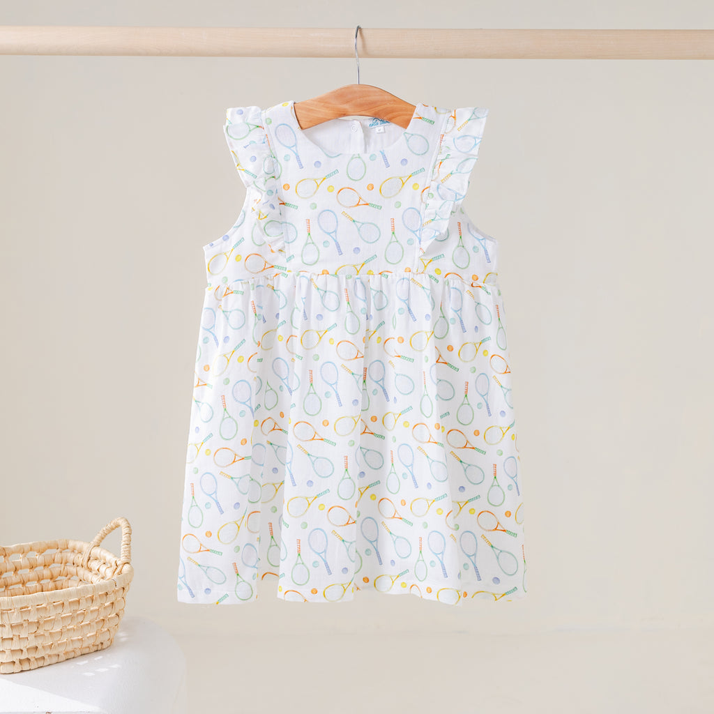 Game, Set, Match Organic Muslin Dress (Pre-Order Arriving Spring 2027)