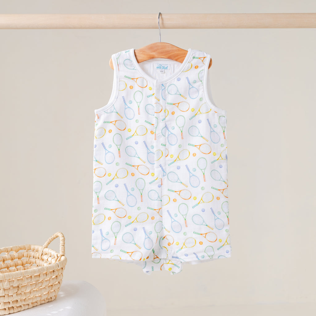 Game, Set, Match Organic Muslin Shortall (Pre-Order Arriving Spring 2027)