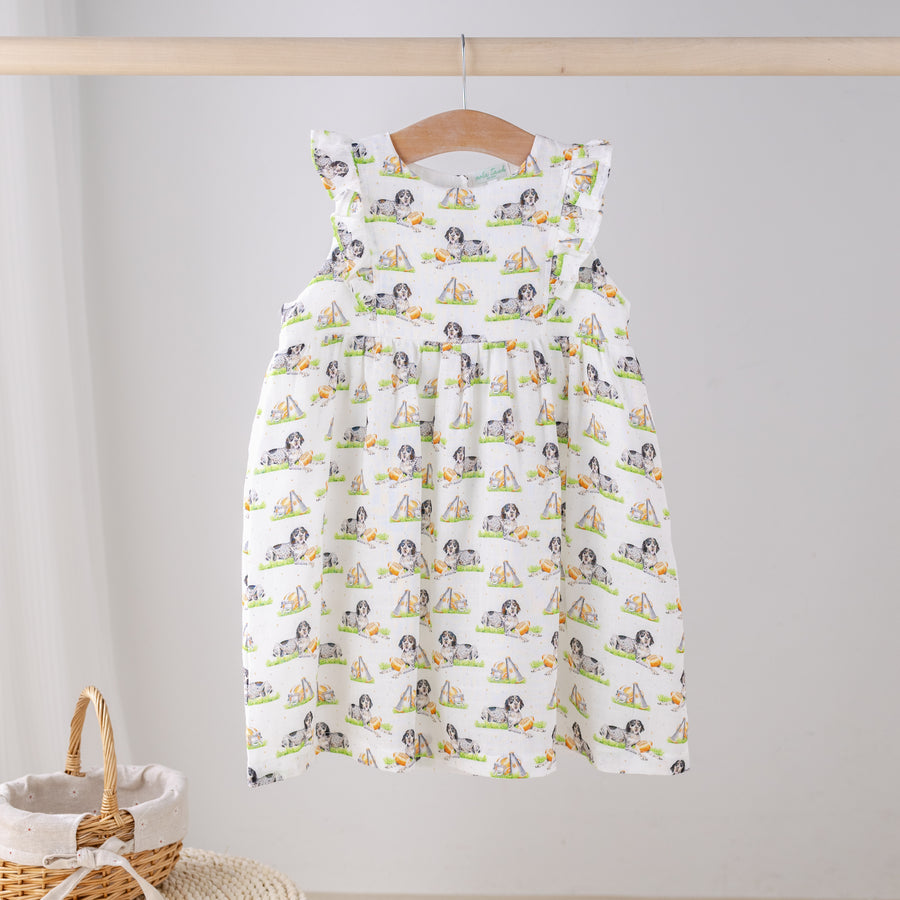 Mascot Mania in Tennessee Organic Muslin Dress (Pre-Order Arriving Spring 2026)