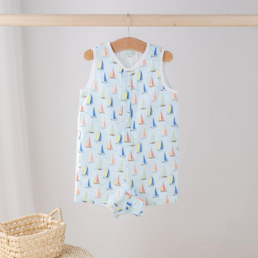 Sea You SoonOrganic Muslin Shortall (Pre-Order Arriving Spring 2026)