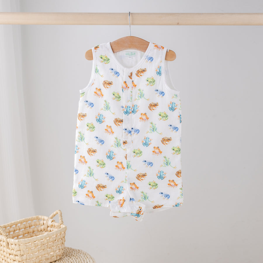 Toadally Cute Organic Muslin Shortall (Pre-Order Arriving Spring 2026)