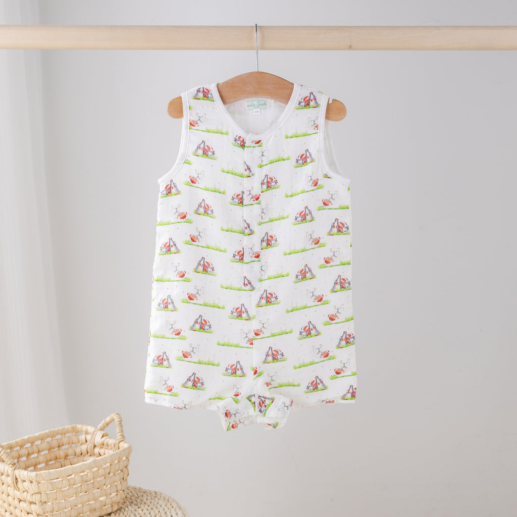 Mascot Mania in Georgia Organic Muslin Shortall