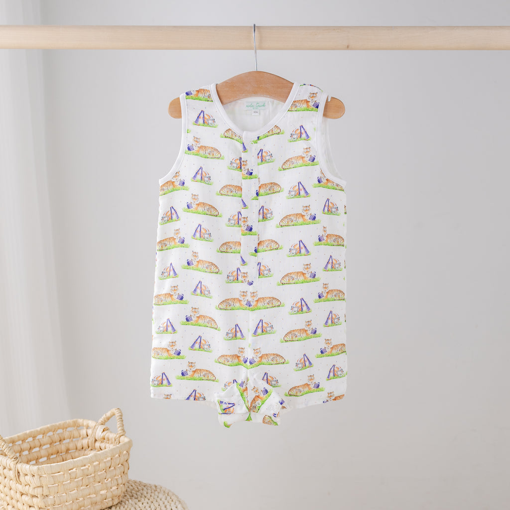 Mascot Mania in Auburn Organic Muslin Shortall