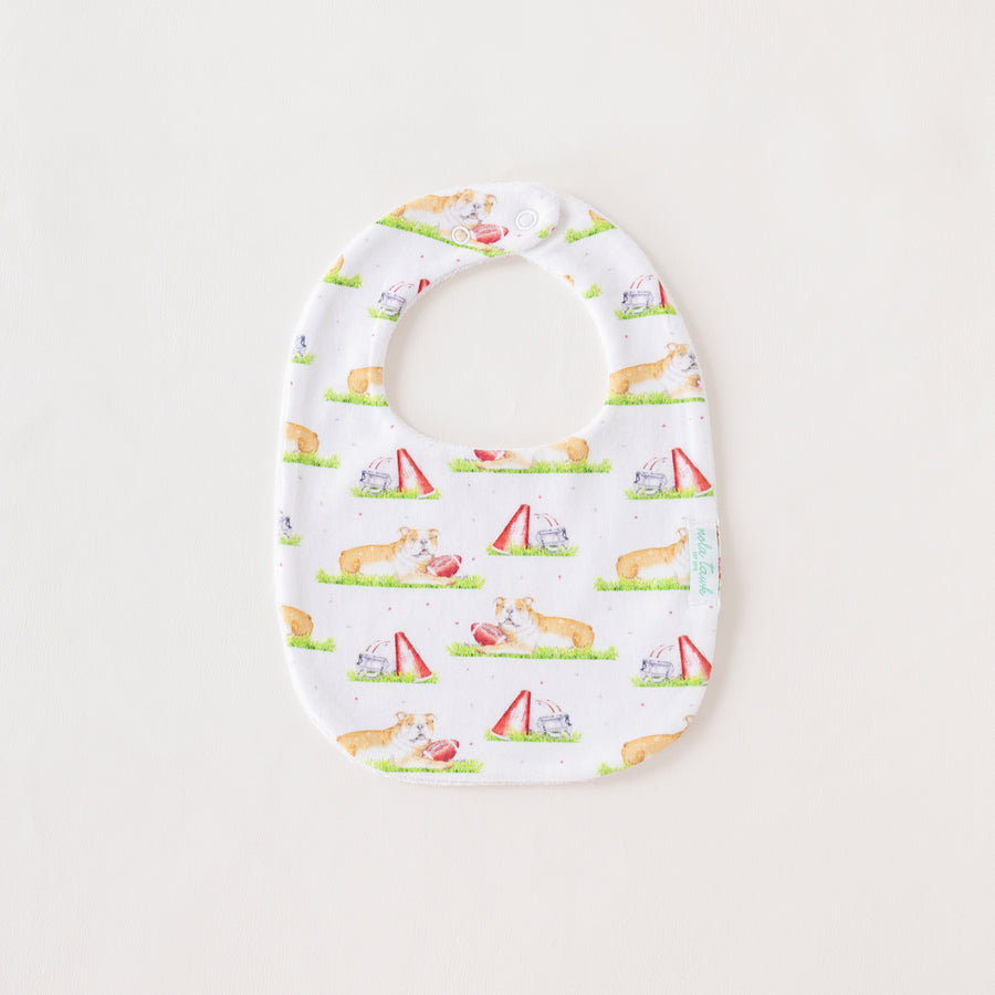 Mascot Mania in Mississippi Organic Cotton Baby Bib