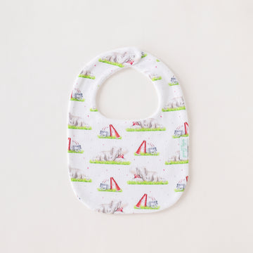 Mascot Mania in Alabama Organic Cotton Bib (Pre-Order Arriving Fall 2025)