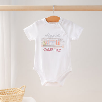 Alabama - My First Game Day Organic Cotton Onesie (Pre-Order Arriving Fall 2025)