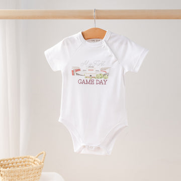 Mississippi - My First Game Day Organic Cotton Onesie (Pre-Order Arriving Fall 2025)