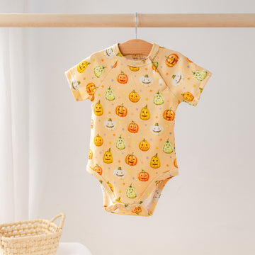Pumpkin Pals Organic Cotton Onesie (Pre-Order Arriving Fall 2025)