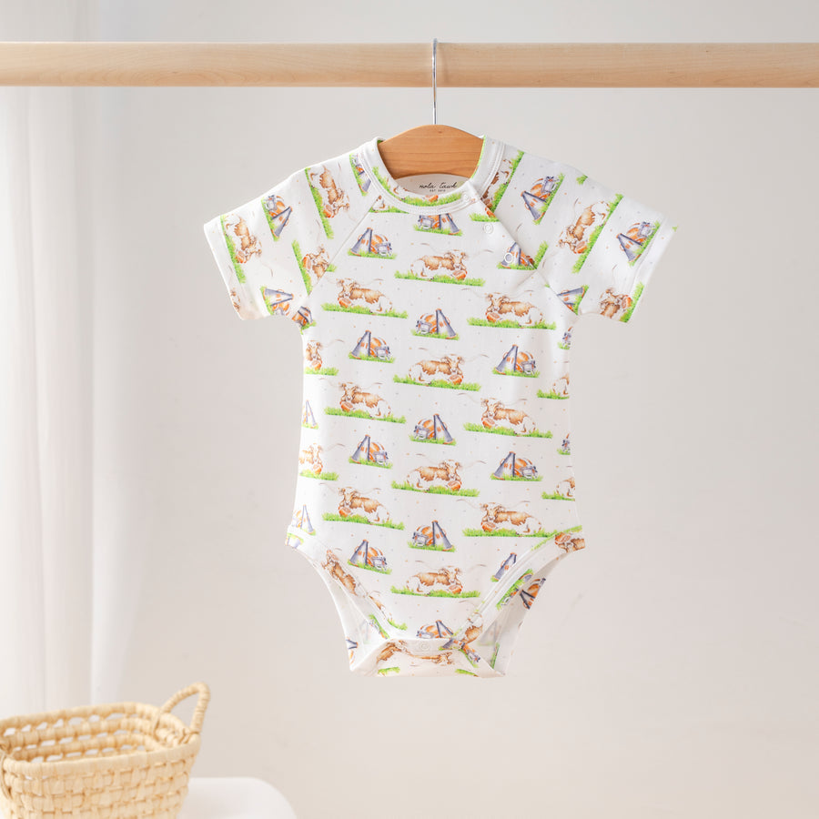 Mascot Mania in Texas Organic Cotton Onesie (Pre-Order Arriving Fall 2025)