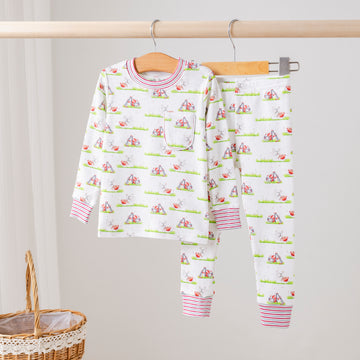 Mascot Mania in Georgia Organic Cotton Kids Pajamas