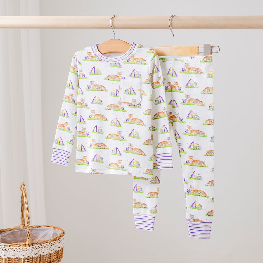 Mascot Mania in Louisiana Organic Cotton Pajama (Pre-Order Arriving Fall 2025)