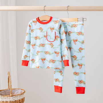 Twinkling Tails Organic Cotton Pajama Set (Pre-Order Arriving Fall 2025)