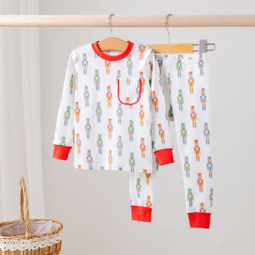 Nutty or Nice Organic Cotton Pajama Set (Pre-Order Arriving Fall 2025)