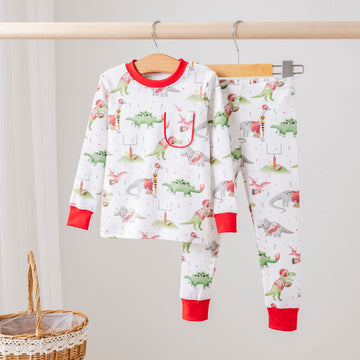 Arkansas Dino All-Stars Organic Cotton Pajama (Pre-Order Arriving Fall 2025)