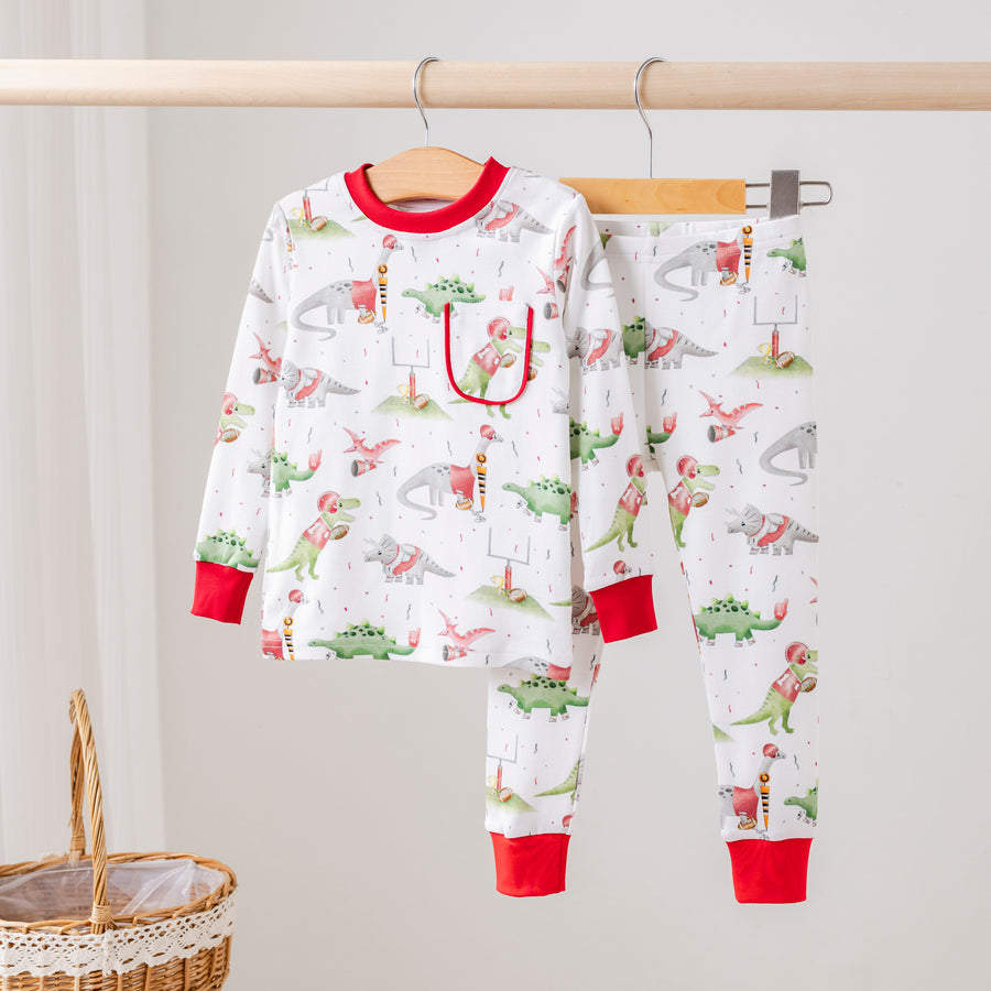 Alabama Dino All-Stars Organic Cotton Pajama (Pre-Order Arriving Fall 2025)